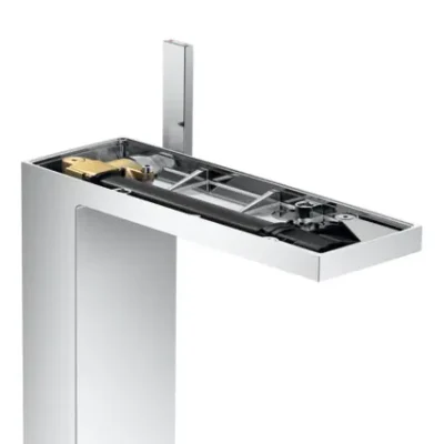 Axor MyEdition - izlietnes maisītājs, ar noteces komplektu Push-Open, hroms / bez plāksnes 47022000
