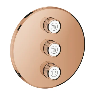 Grohe Grohtherm SmartControl - 3 virzienu zemapmetuma vārsts, Warm Sunset 29122DA0