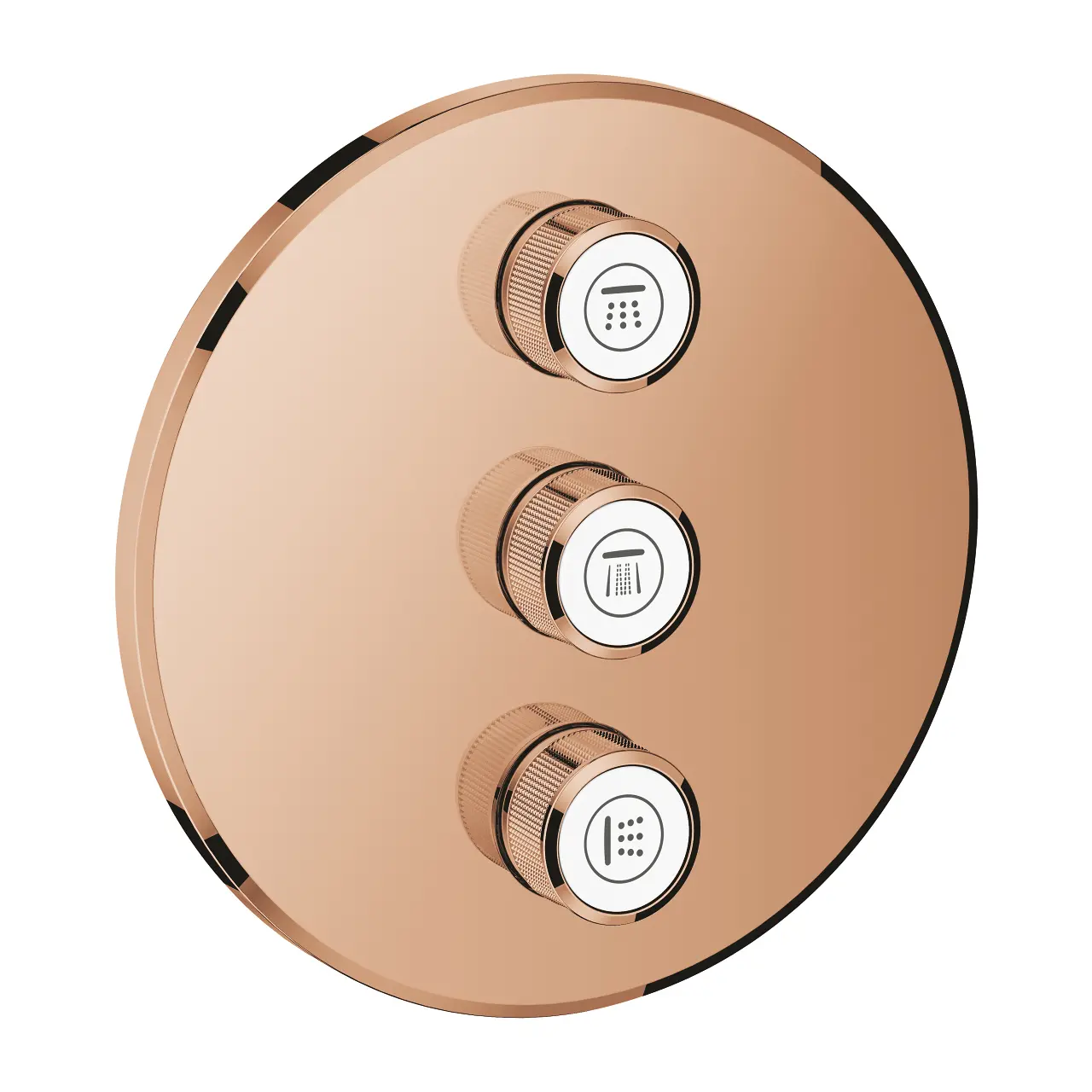 Grohe Grohtherm SmartControl - 3 virzienu zemapmetuma vārsts, Warm Sunset 29122DA0