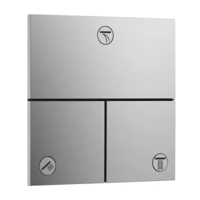 Hansgrohe ShowerSelect Comfort - zemapmetuma vārsts, 3 patērētājiem, hroms 15573000