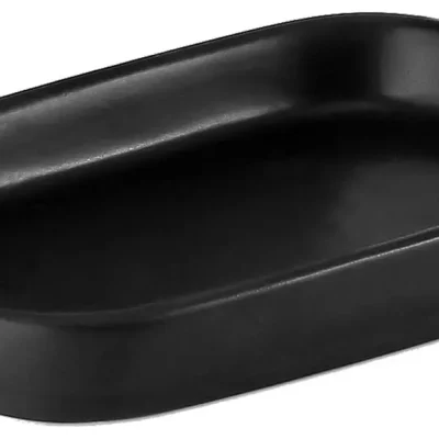Aqualine Accessoires - ziepju trauks, stāvošs, melns 08138