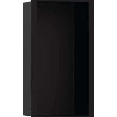 Hansgrohe XtraStoris Individual - sienas niša ar dizaina rāmi, 30x15x10 cm, matēts melns 56095670