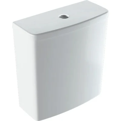 Geberit Selnova Square - WC skalošanas tvertne, sānu izvads, balta 500.267.01.1