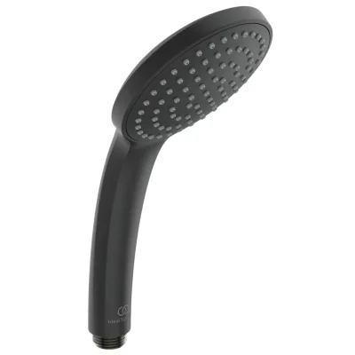 Ideal Standard Idealrain - dušas galva 10 cm, 1 strūkla, melna B9402XG