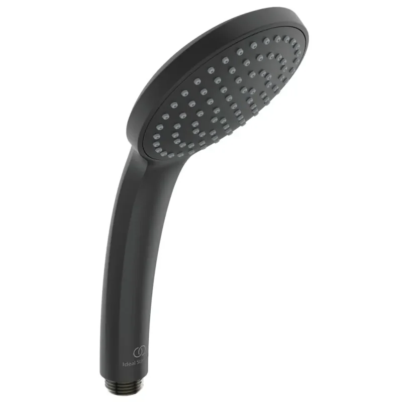 Ideal Standard Idealrain - dušas galva 10 cm, 1 strūkla, melna B9402XG
