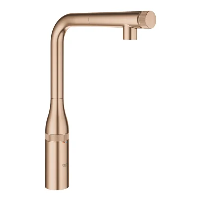 Grohe Essence SmartControl - virtuves izlietnes maisītājs ar izvelkamu izteku, SmartControl, Warm Sunset birstēts 31615DL0