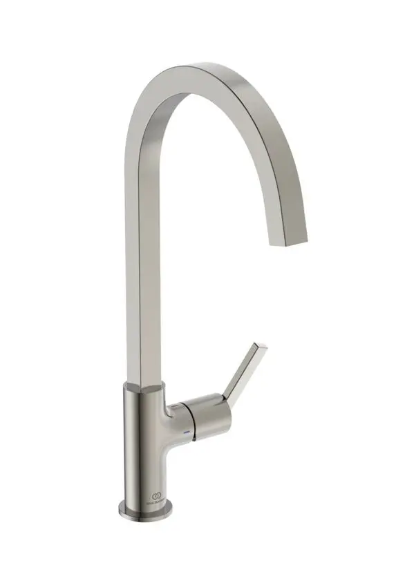 Ideal Standard Gusto - virtuves izlietnes maisītājs, tērauds BD411GN