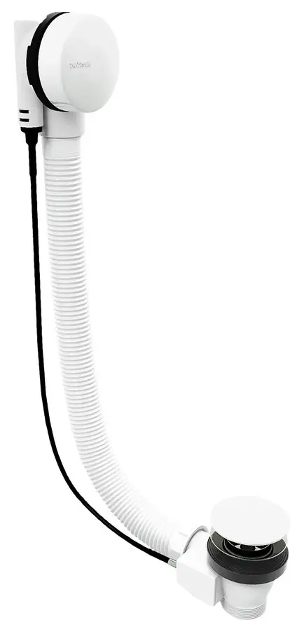 Polysan - vannas noteces un pārplūdes komplekts, garums 60 cm, balts 71850.10