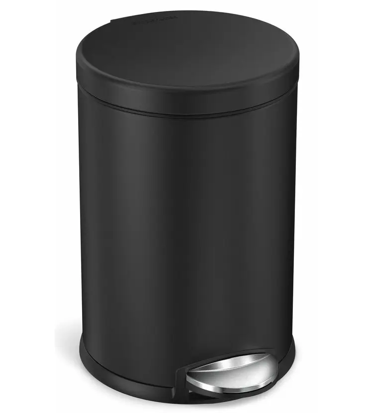 Simplehuman atkritumu tvertne - atkritumu spainis 4,5 l, matēti melns CW2091