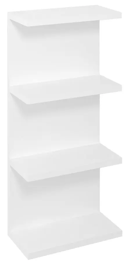 Sapho Riwa - Atvērts plauktu skapis 30x70x15 cm, balts spīdīgs RIW300-0030