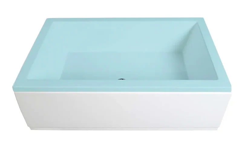 Polysan Deep Plain - apmale NIKA 110, 110x36 cm, balta 84872