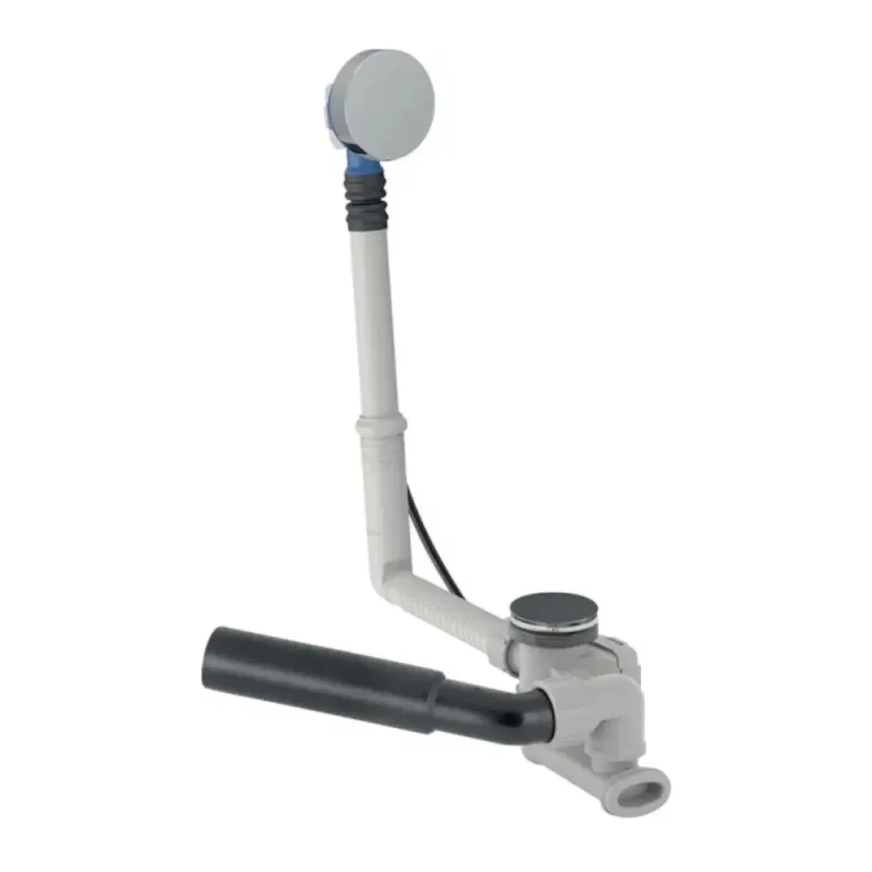 Geberit piederumi - noteces un pārplūdes komplekts vannām, garums 26 cm, hroms spīdīgs 150.530.21.6