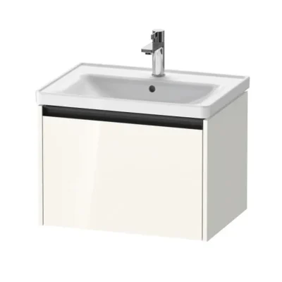 Duravit Ketho.2 - izlietnes skapītis, 44x63x46 cm, 1 atvilktne, balts spīdīgs K25082022220000
