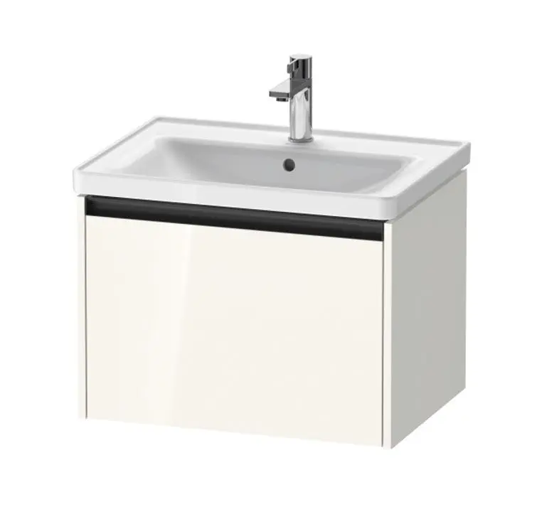 Duravit Ketho.2 - izlietnes skapītis, 44x63x46 cm, 1 atvilktne, balts spīdīgs K25082022220000
