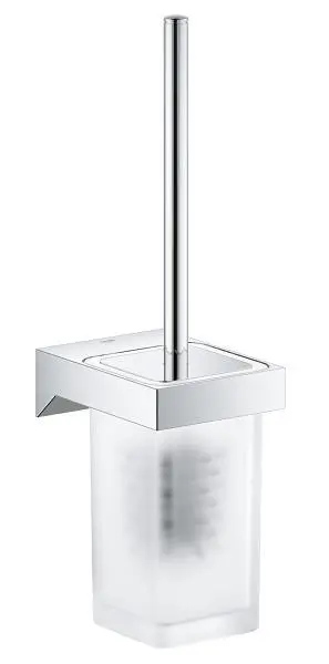 Grohe Selection Cube - tualetes birstes komplekts, hromēts 40857000