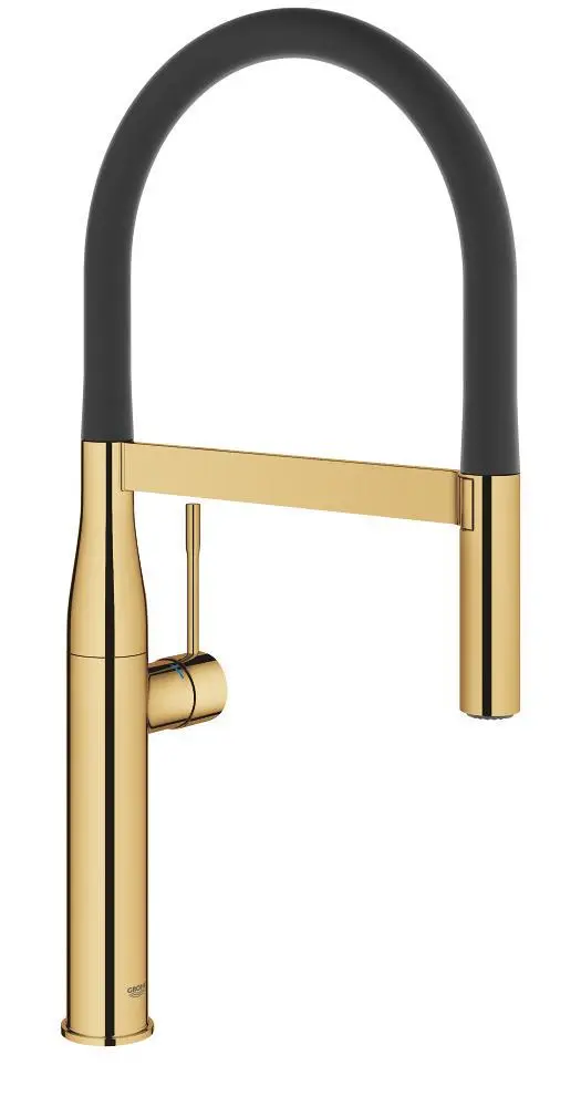 Grohe Essence - virtuves izlietnes maisītājs ar elastīgu izteku, Cool Sunrise 30294GL0