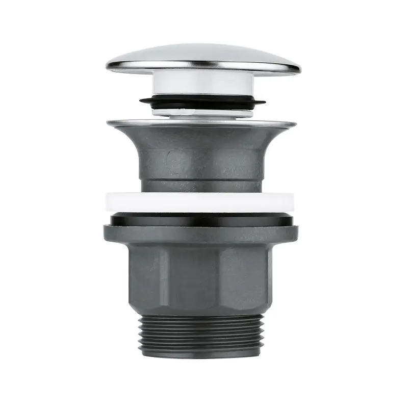 Grohe piederumi - noteces komplekts ar spiediena aizbāzni 1 1/4, hromēts 40824000