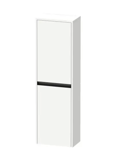 Duravit Ketho.2 - skapis 132x40x24 cm, 2 durvis, durvju eņģes labajā pusē, balts matēts K21319R18180000