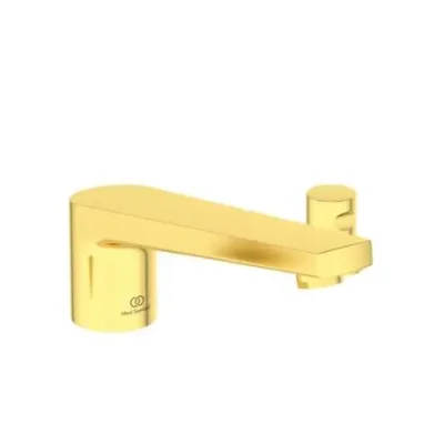 Ideal Standard La Dolce Vita - vannas malas maisītājs, 4 caurumu montāža, matēts zelts BD671A2