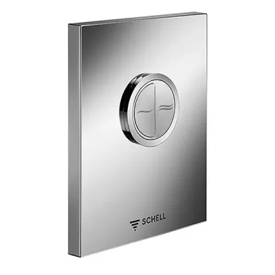 Schell Compact II - WC spiediena skalošanas sistēma, Edition ND zemapmetuma, hroms 028140699