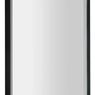 Sapho Sort LED - spogulis ar LED apgaismojumu, 80x60 cm, bezkontakta sensors, melns ST080S