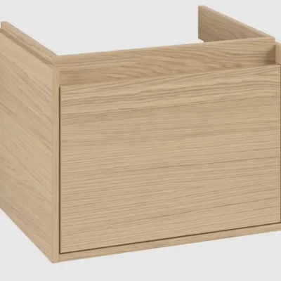 Villeroy & Boch Skyla - izlietnes apakšskapītis, 57x44x44 cm, 1 atvilktne, Nordic Oak C78400VJ