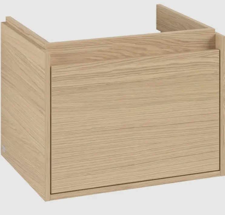 Villeroy & Boch Skyla - izlietnes apakšskapītis, 57x44x44 cm, 1 atvilktne, Nordic Oak C78400VJ