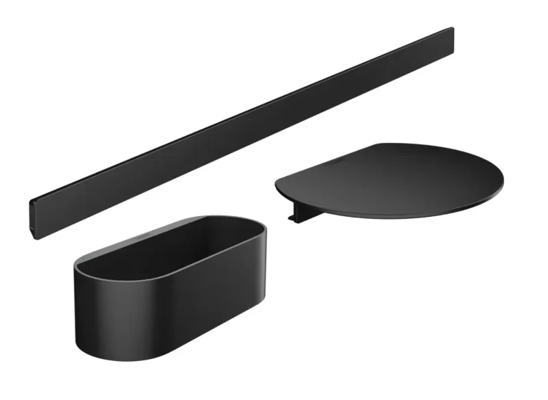 Hansgrohe WallStoris - vannas istabas aksesuāri, matēti melns 27966670