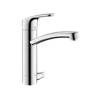 Hansgrohe Focus M41 - virtuves izlietnes vienas sviras maisītājs ar noslēgvārstu, hroms 31803000