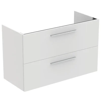 Ideal Standard i.Life A - izlietnes skapītis, 100x44x63 cm, 2 atvilktnes, balts matēts T5257DU