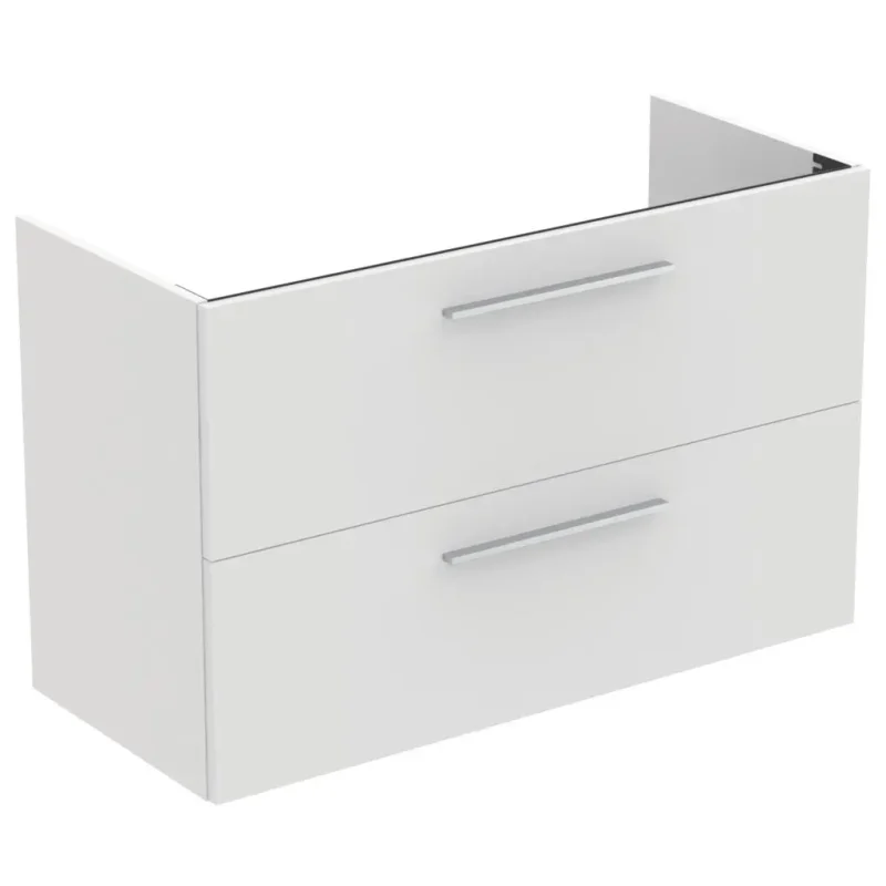 Ideal Standard i.Life A - izlietnes skapītis, 100x44x63 cm, 2 atvilktnes, balts matēts T5257DU
