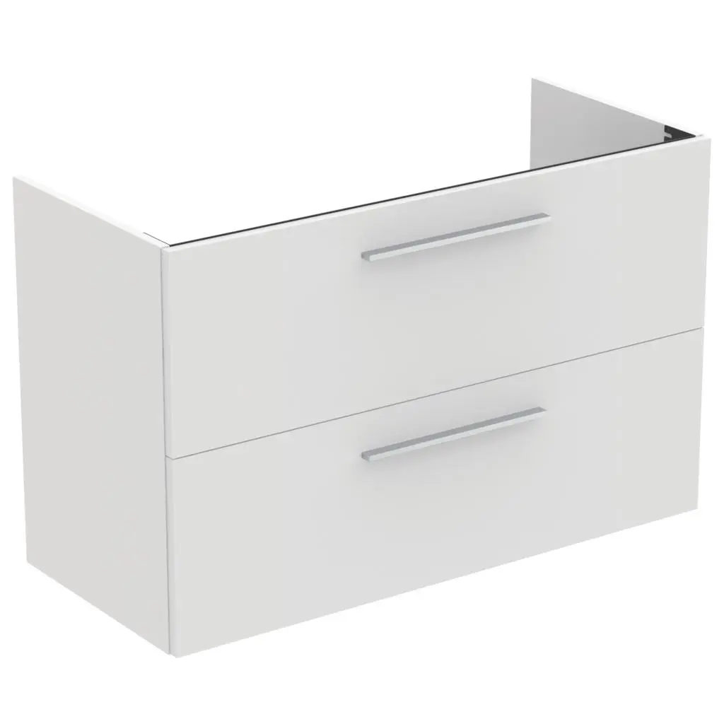 Ideal Standard i.Life A - izlietnes skapītis, 100x44x63 cm, 2 atvilktnes, balts matēts T5257DU