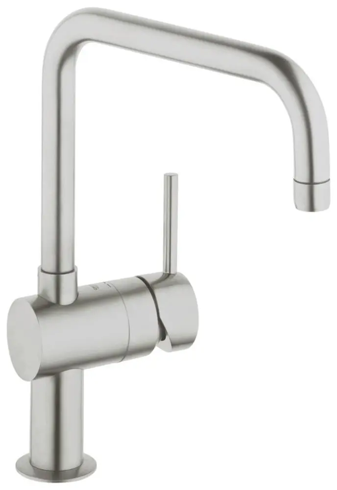 Grohe Minta - virtuves izlietnes vienas sviras maisītājs, SuperSteel 32488DC0