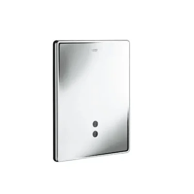 Grohe Tectron Skate - elektroniska pisuāra skalošanas vadība, darbība ar baterijām 6 V DC, hroms 37750000