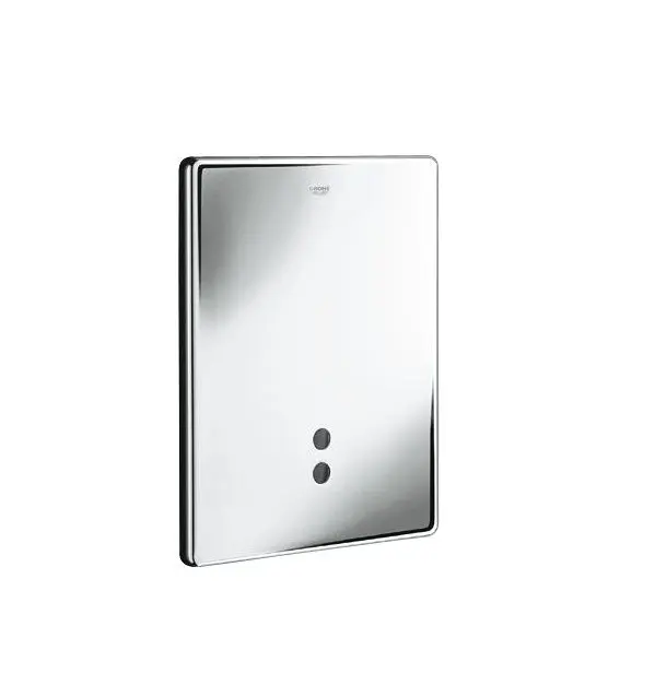 Grohe Tectron Skate - elektroniska pisuāra skalošanas vadība, darbība ar baterijām 6 V DC, hroms 37750000