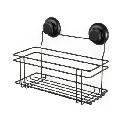 Compactor Bestlock - stiepļu plaukts 30x15x21 cm, melns RAN9788