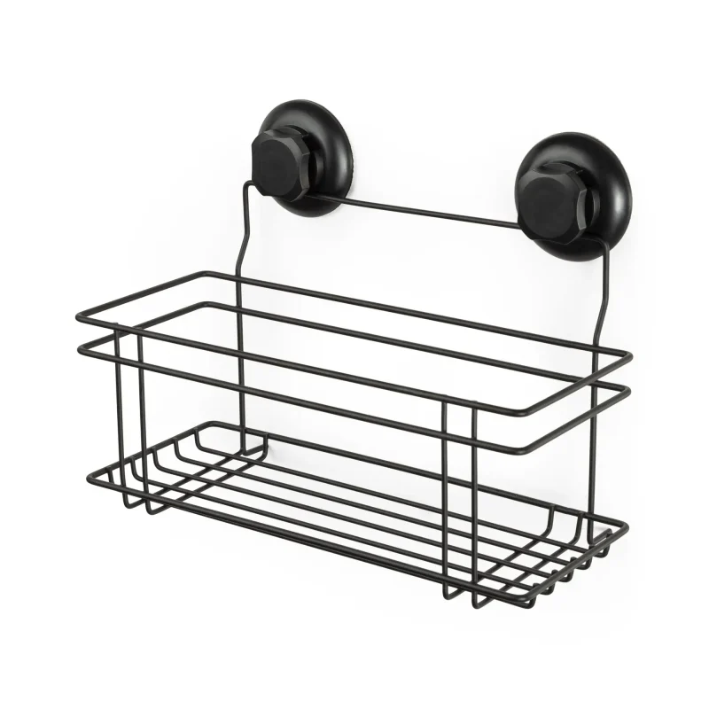 Compactor Bestlock - stiepļu plaukts 30x15x21 cm, melns RAN9788