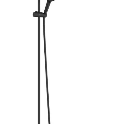Hansgrohe Vernis Blend - dušas komplekts Showerpipe 240 ar vannas termostatu, 2 strūklas veidi, matēti melns 26899670