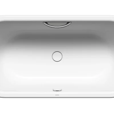 Kaldewei Avantgarde - Centro Duo Oval 128, 180x80 cm, ar rokturu atverēm, balta 282810110001