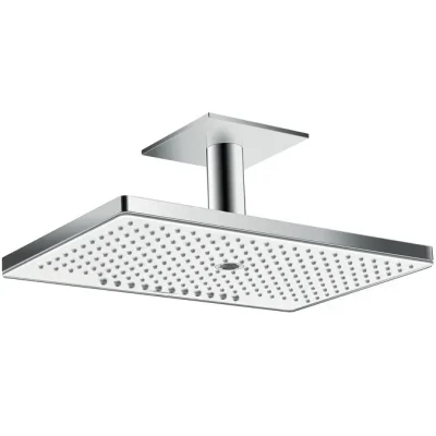 Hansgrohe Rainmaker Select - galvas duša 460, izvirzījums 10 cm, 3 strūklas, balta / hromēta 24006400