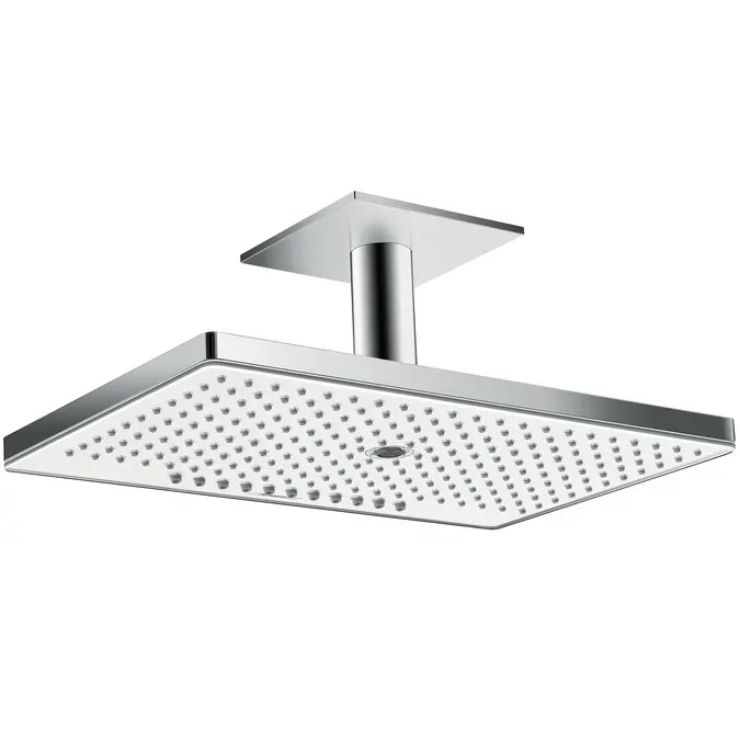 Hansgrohe Rainmaker Select - galvas duša 460, izvirzījums 10 cm, 3 strūklas, balta / hromēta 24006400