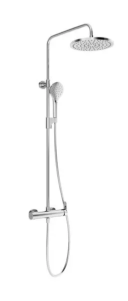 Ravak dušas - dušas komplekts DS 091.00 ar maisītāju, 25 cm, 3 strūklas veidi, hroms X07P643