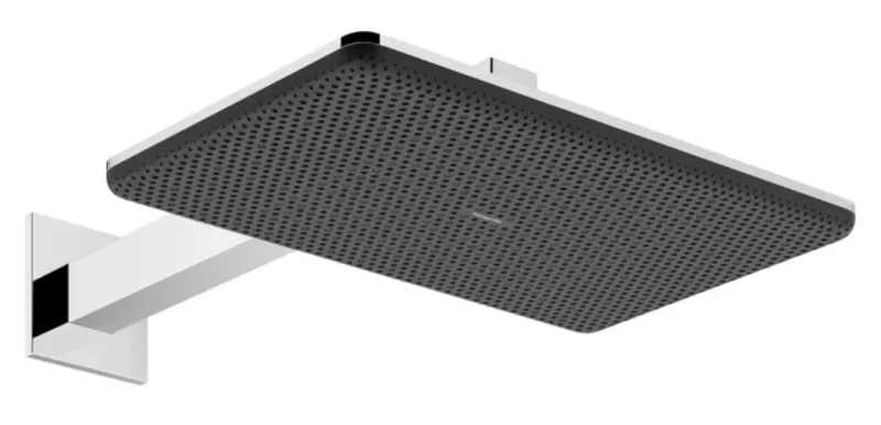 Hansgrohe Raindance Alive Q - galvas duša, 21x34 cm, 2 strūklas veidi, EcoSmart, hroms 24551000