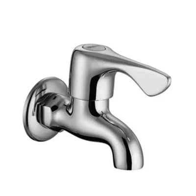 Aqualine pieslēguma armatūra - sienas lodveida krāns 1/2", hroms ZY12033