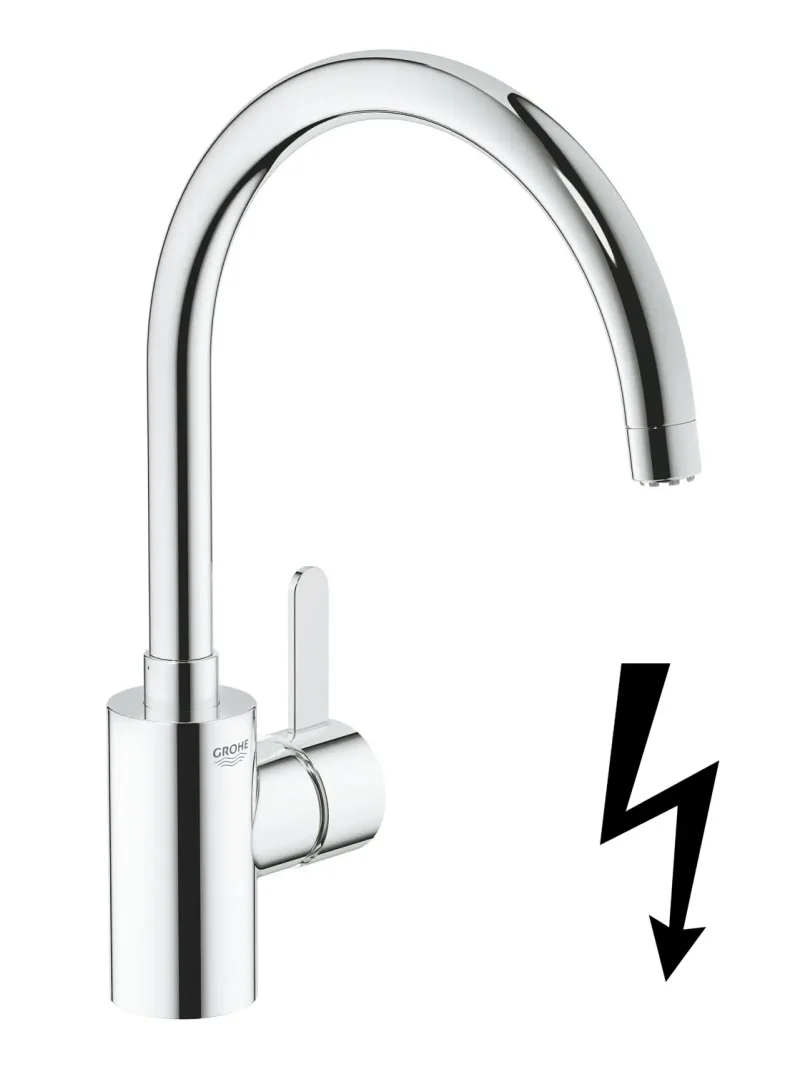 Grohe Eurosmart Cosmopolitan - virtuves izlietnes maisītājs, hroms 31180000
