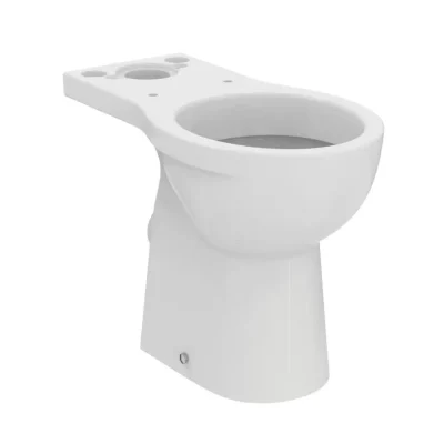 Ideal Standard Eurovit - WC-kombi cilvēkiem ar kustību traucējumiem, noteka aizmugurē, balts W328901