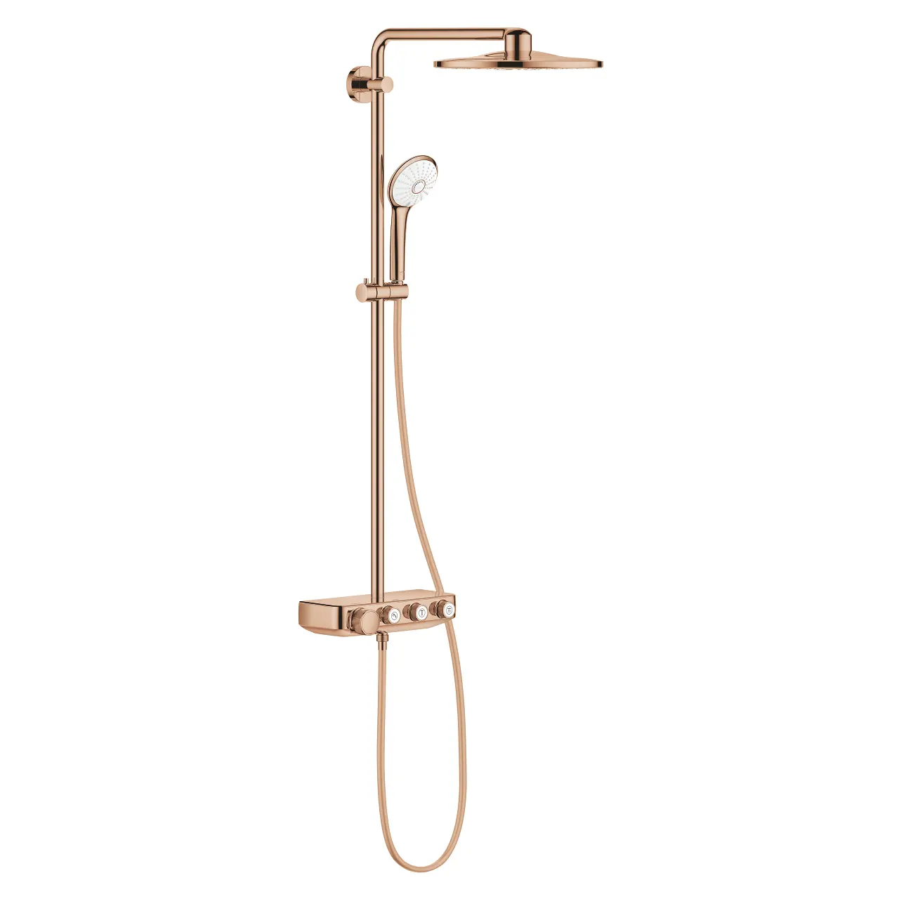 Grohe Euphoria SmartControl - dušas komplekts 310 Duo ar termostatu, 3 strūklas, Warm Sunset 26507DA0