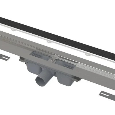 Alcadrain dušas notekas - dušas noteka Marble 85 cm, ar flīžu padziļinājumu, nerūsējošais tērauds APZ15-850