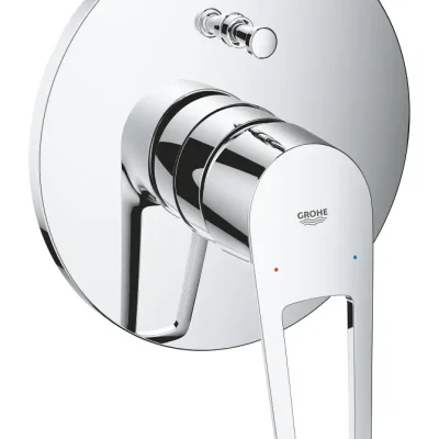 Grohe BauLoop - zemapmetuma maisītājs, 2 patērētājiem, hroms 29189001