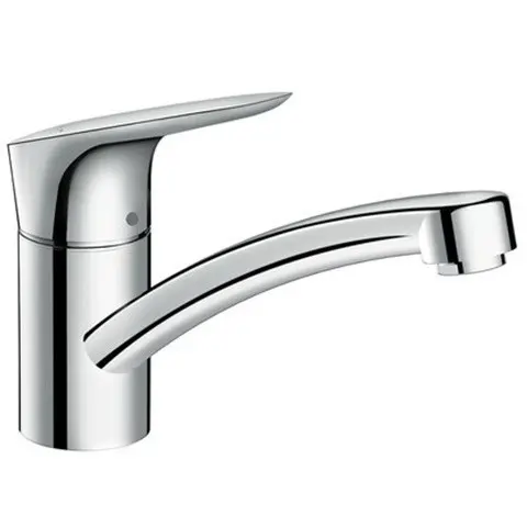 Hansgrohe Logis - virtuves izlietnes vienas sviras maisītājs 120 CoolStart Eco, hroms 71837000